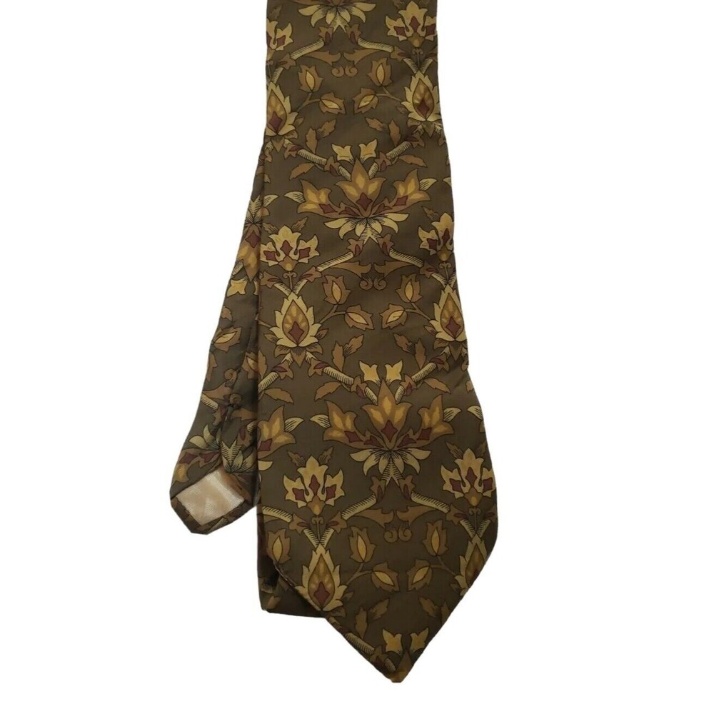 100% Pura Seta Pure Silk Vintage Tie Made in Italy Paisley